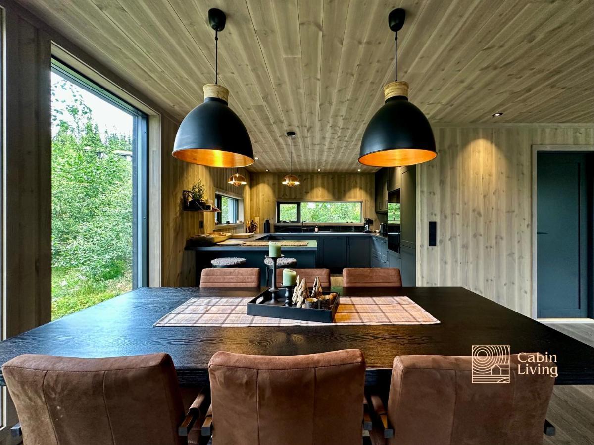 Brand New Cabin On The Sunny Side Of Gaustatoppen With A Great View Tuddal Екстериор снимка