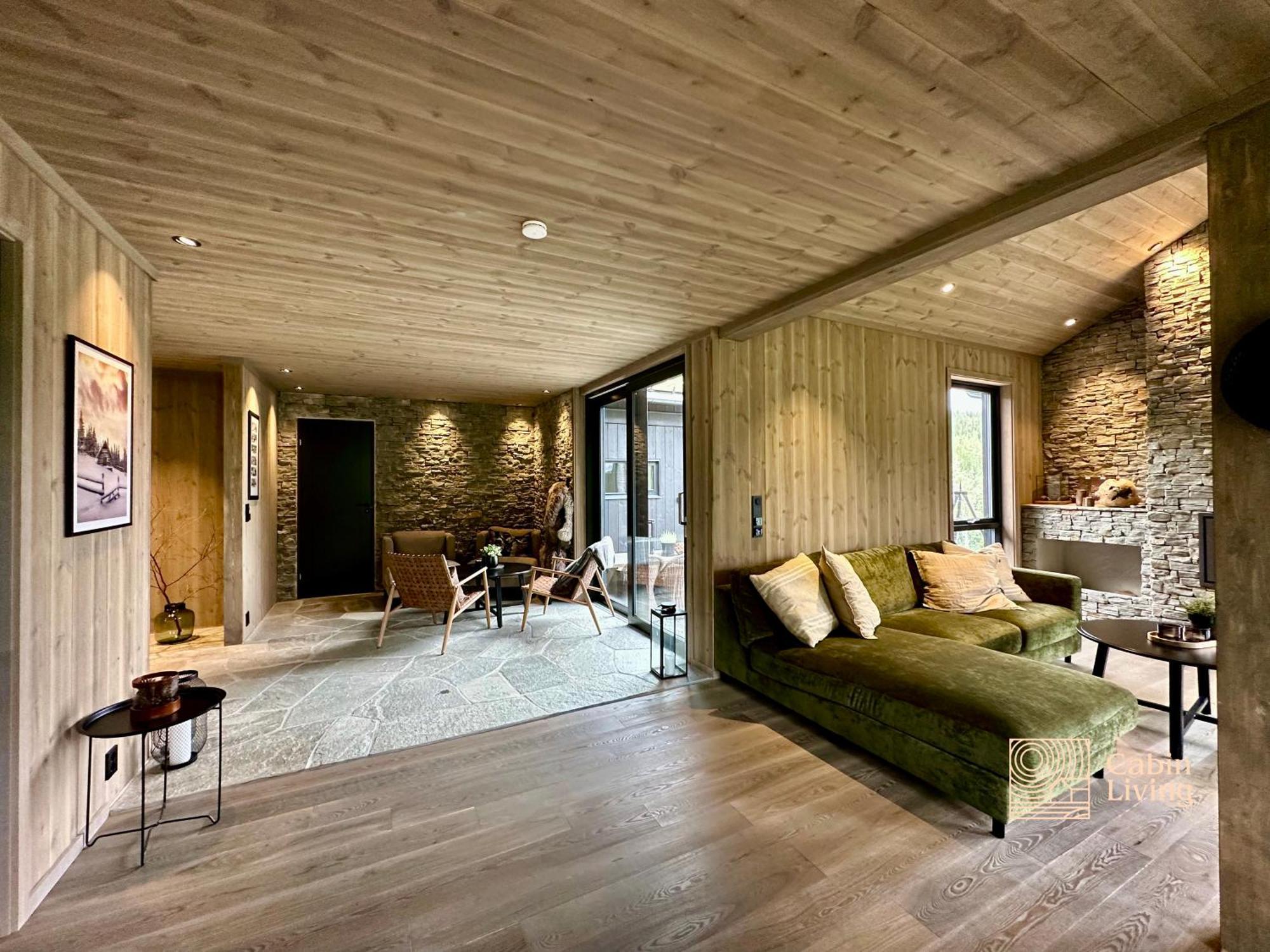 Brand New Cabin On The Sunny Side Of Gaustatoppen With A Great View Tuddal Екстериор снимка