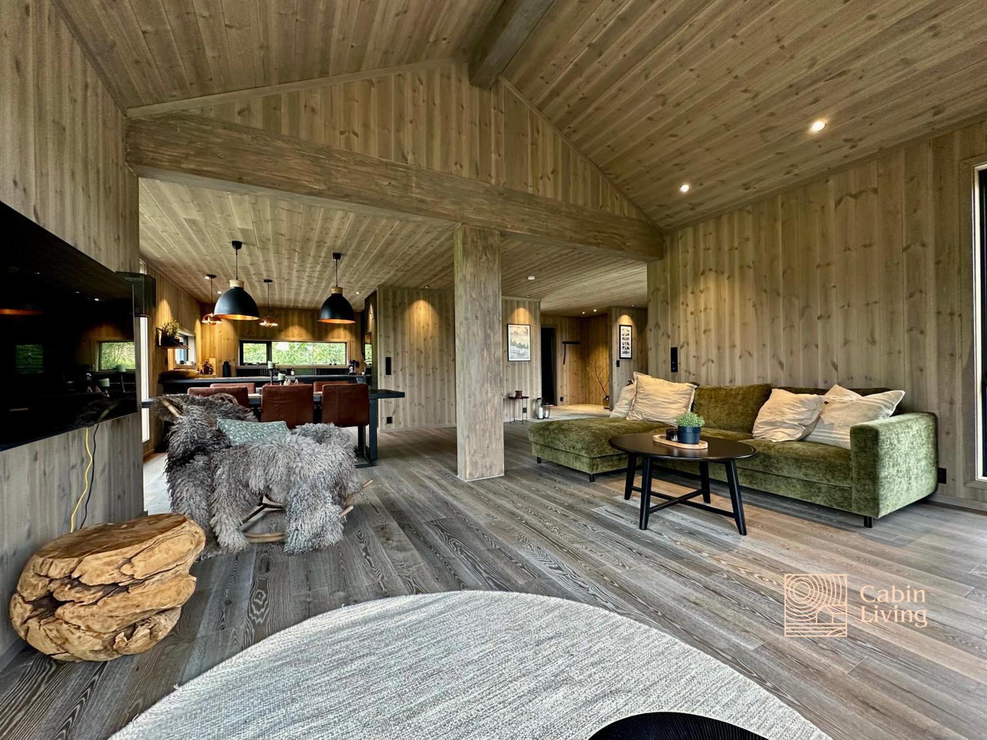 Brand New Cabin On The Sunny Side Of Gaustatoppen With A Great View Tuddal Екстериор снимка