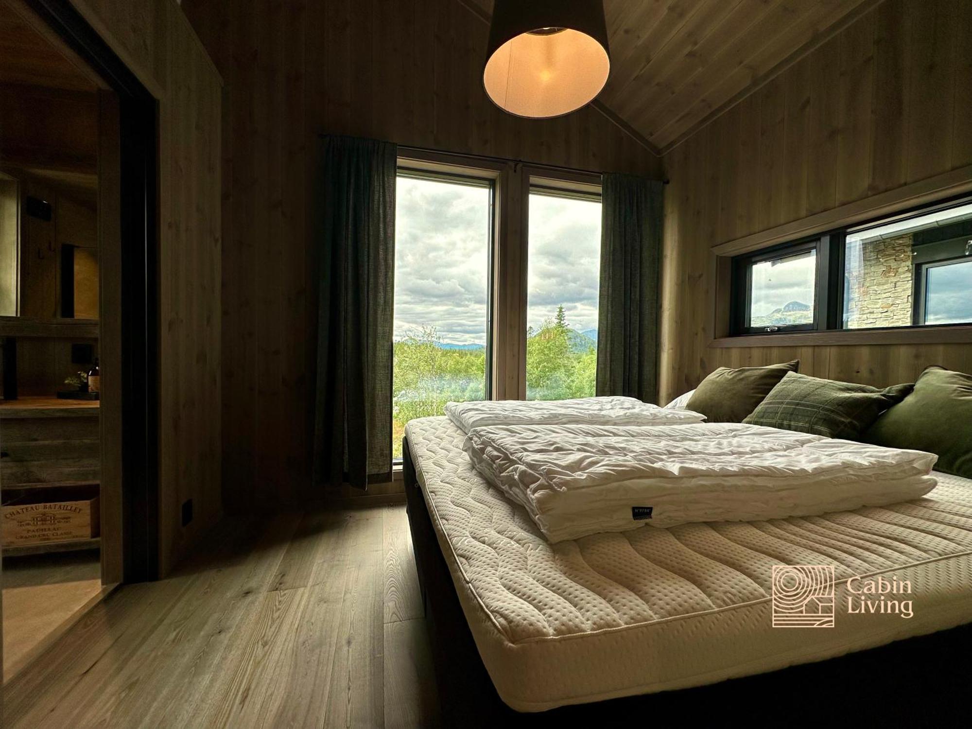 Brand New Cabin On The Sunny Side Of Gaustatoppen With A Great View Tuddal Екстериор снимка
