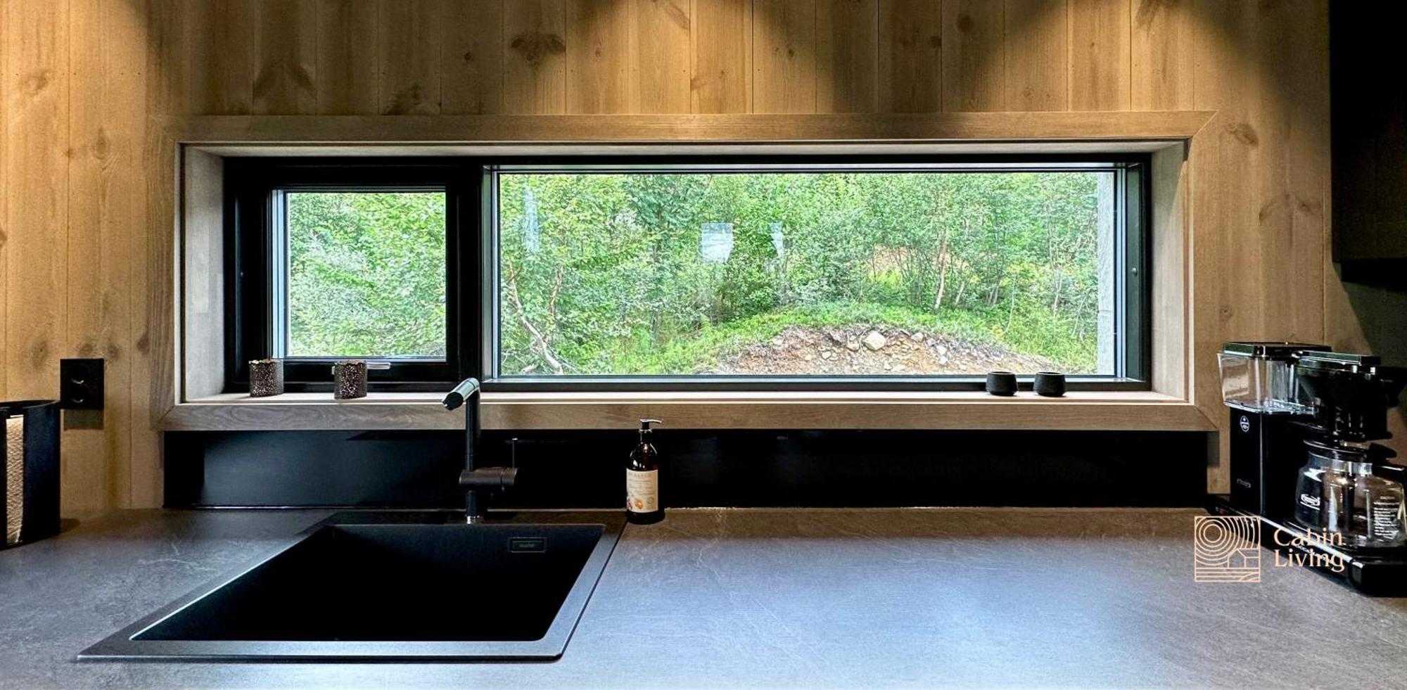 Brand New Cabin On The Sunny Side Of Gaustatoppen With A Great View Tuddal Екстериор снимка